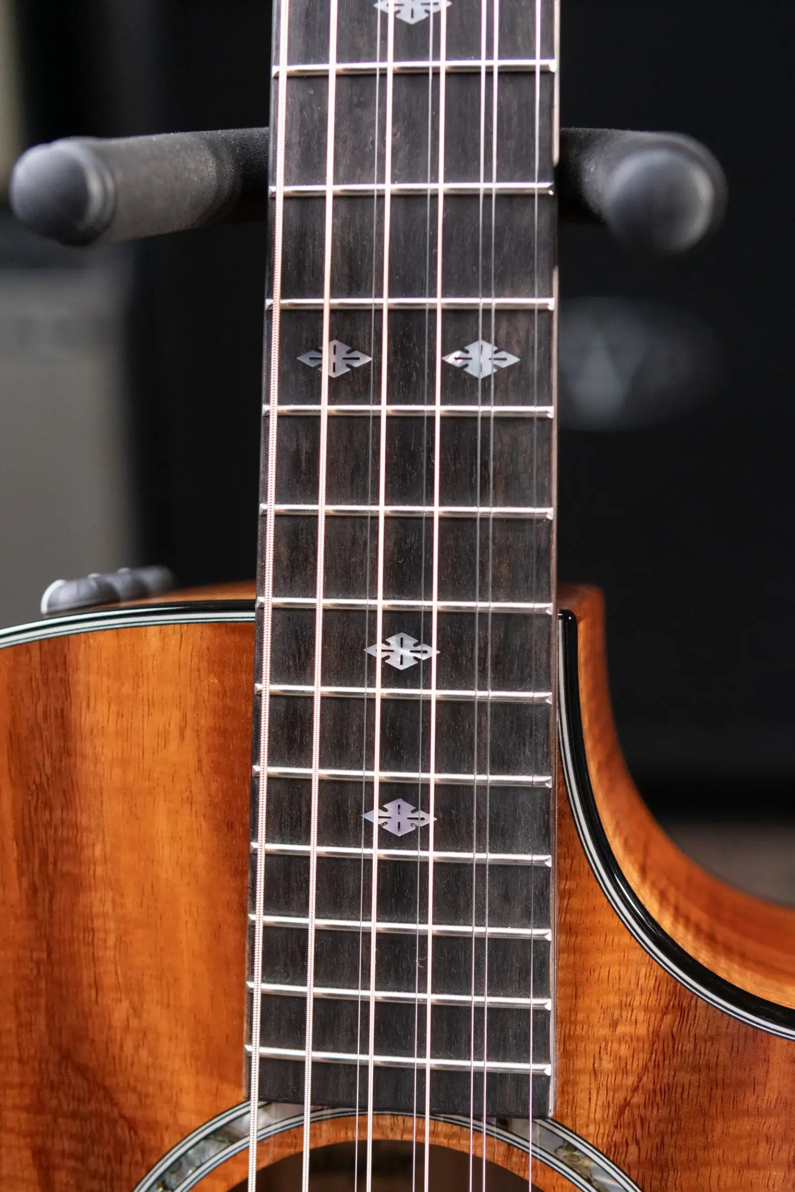 Taylor Custom Shop #12940 GA-9 9-String Grand Auditorium Acoustic/Electric Guitar - Hand Selected AA Koa with Hardshell Case