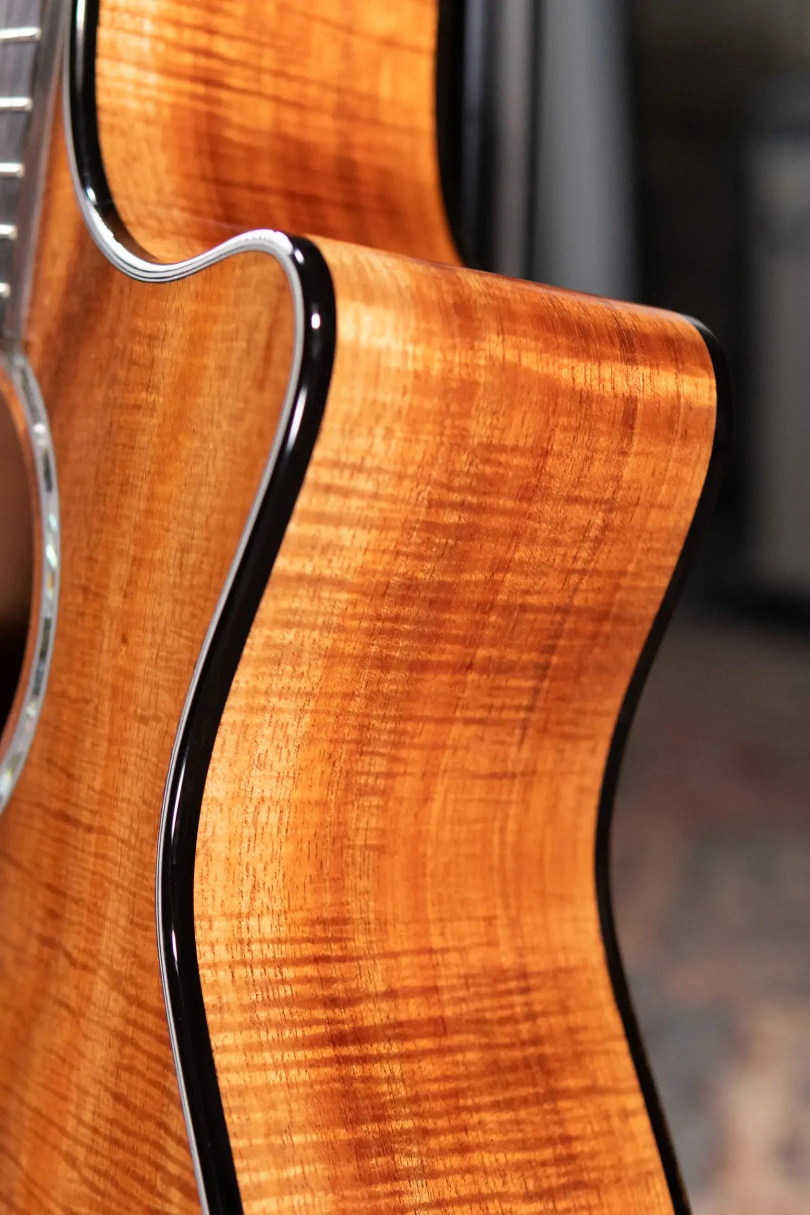 Taylor Custom Shop #12940 GA-9 9-String Grand Auditorium Acoustic/Electric Guitar - Hand Selected AA Koa with Hardshell Case