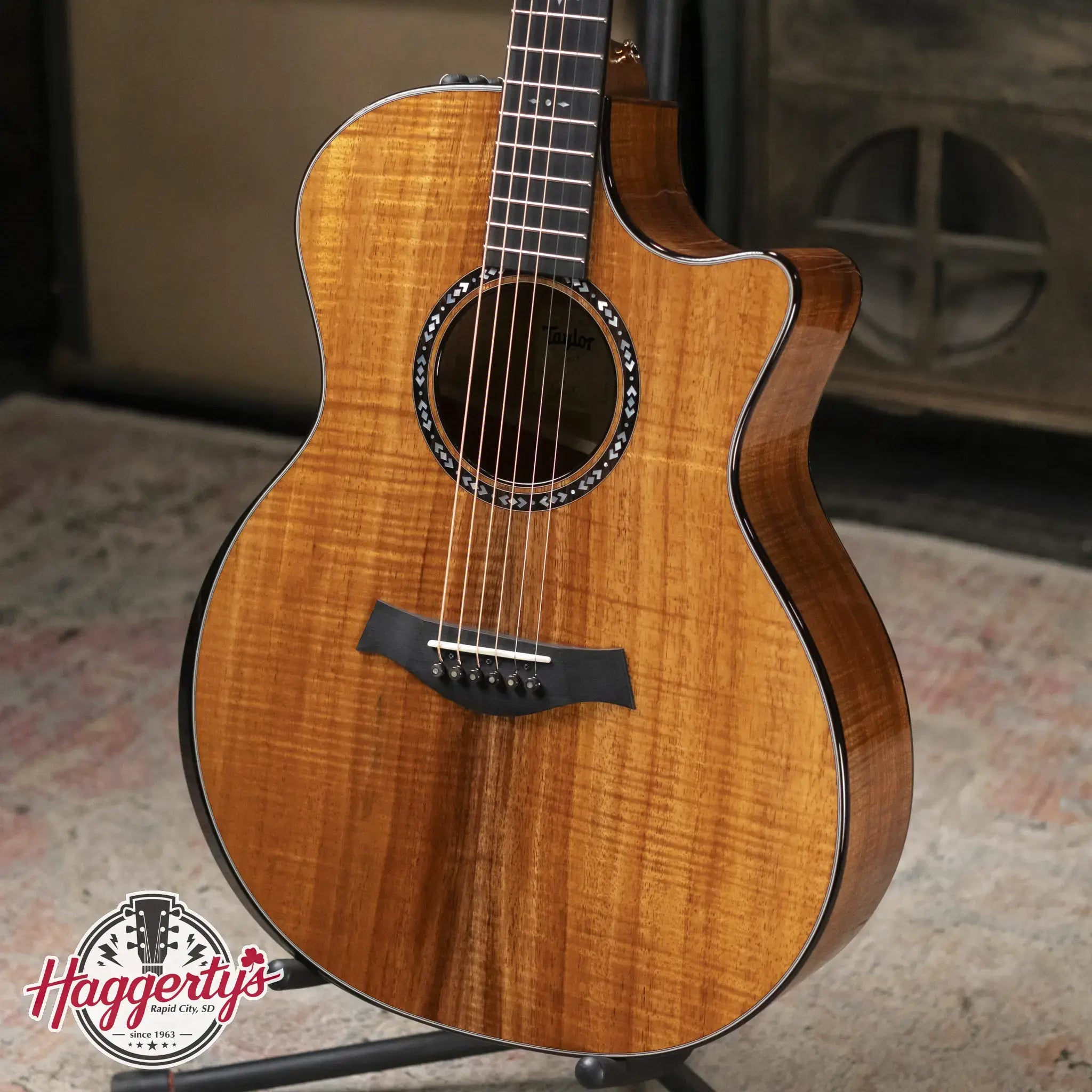 Taylor Custom Shop 2025 Catch Event #43 Grand Auditorium Acoustic/Electric Guitar - AA Koa with Hardshell Case