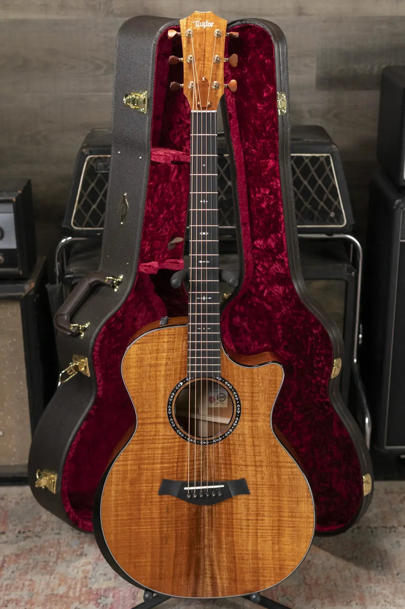 Taylor Custom Shop 2025 Catch Event #43 Grand Auditorium Acoustic/Electric Guitar - AA Koa with Hardshell Case