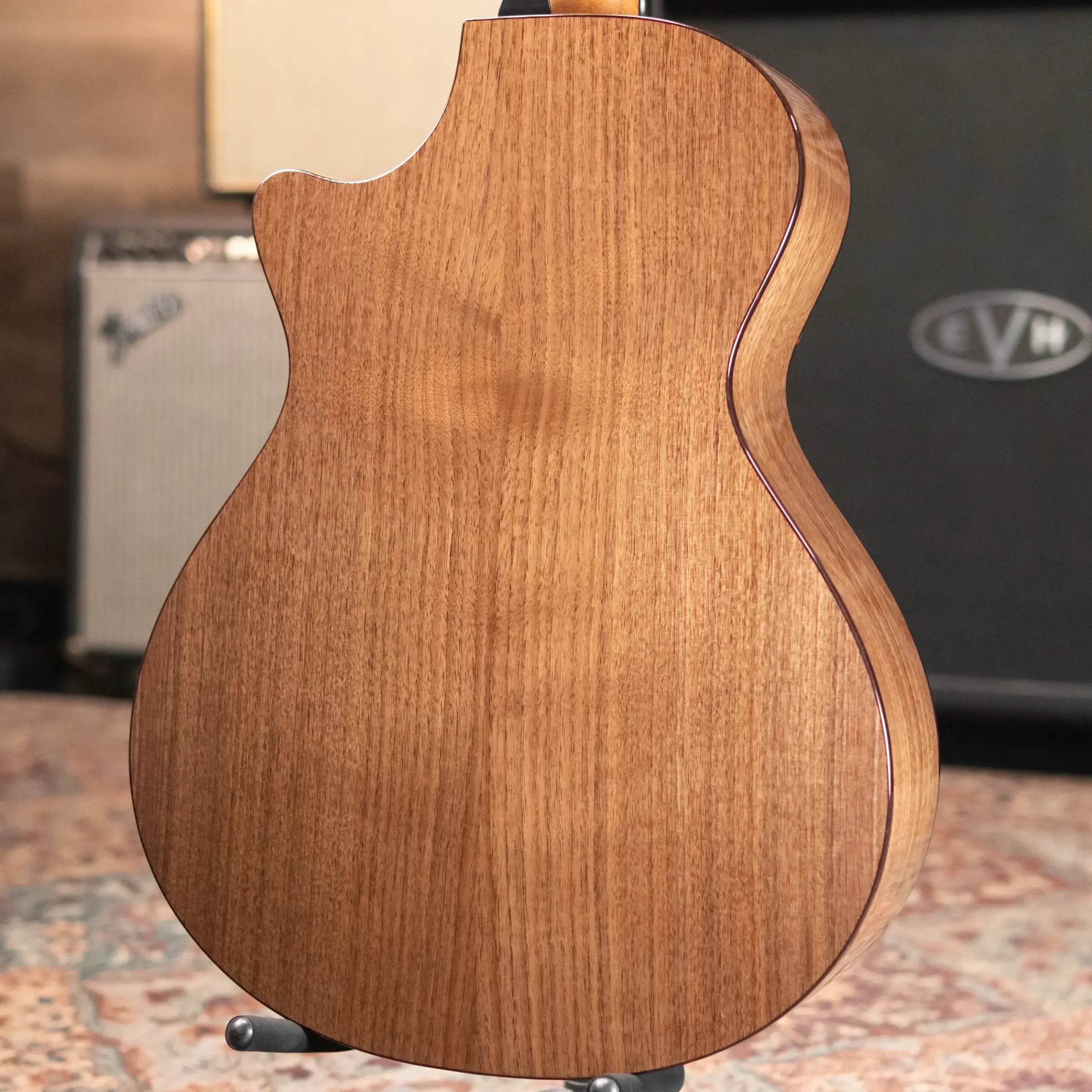 Taylor Custom Shop 312ce 12-Fret Grand Concert Acoustic/Electric Guitar - Walnut/Cedar with Hardshell Case - Factory Demo
