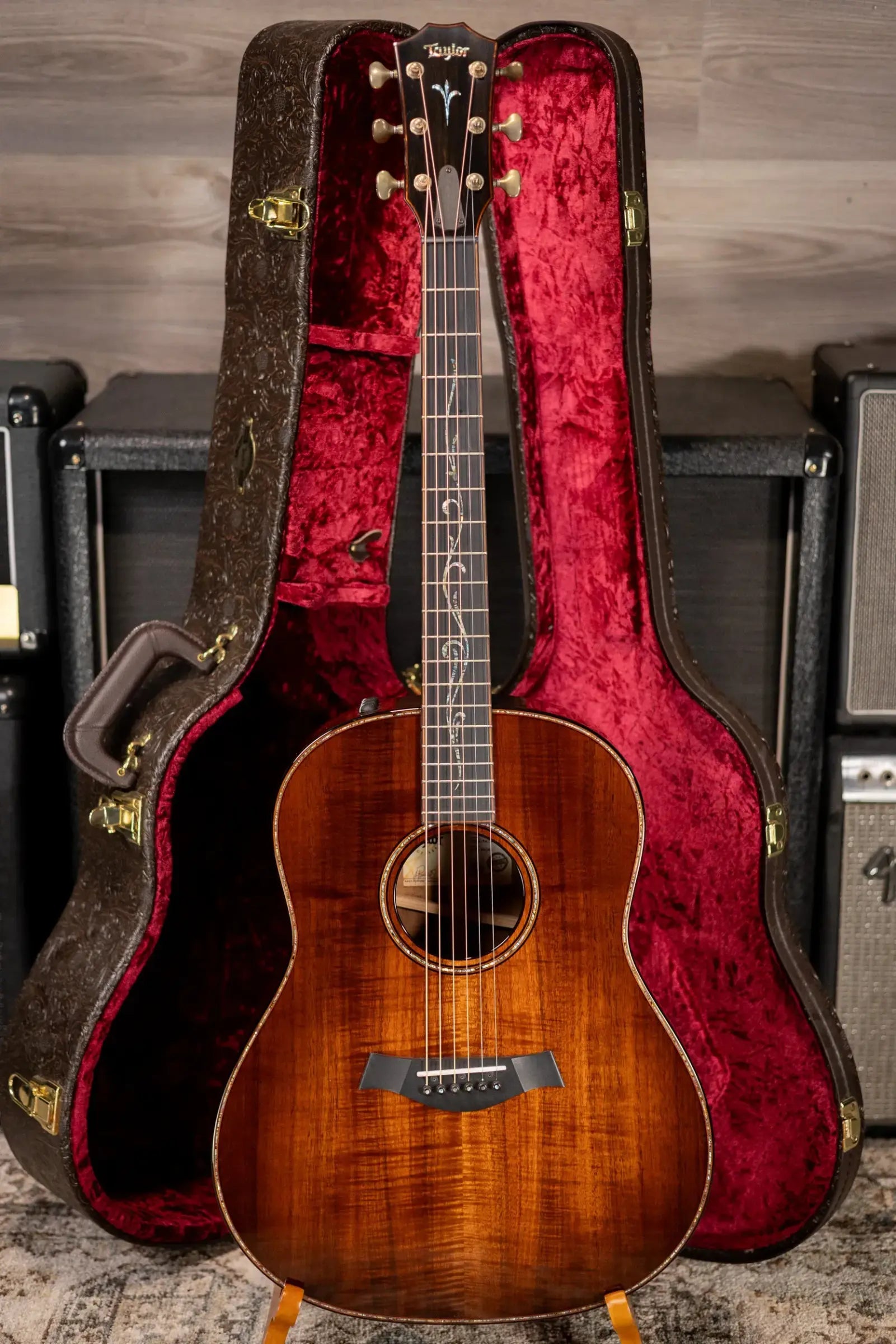 Taylor Custom Shop #B4041 C27e Grand Pacific Acoustic/Electric Guitar - Koa with Hardshell Case