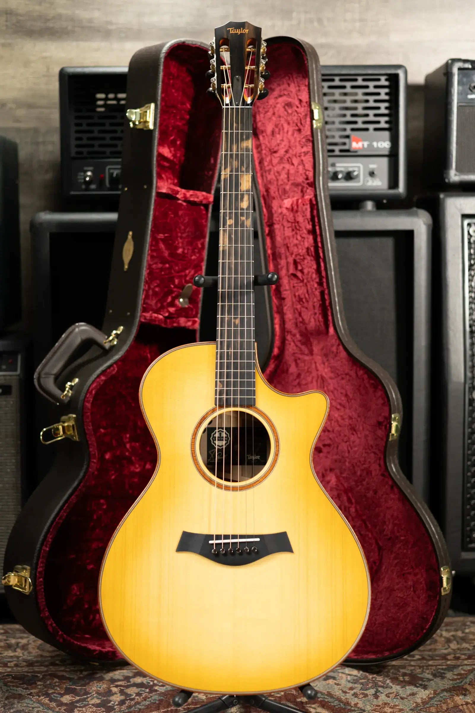 Taylor Custom Shop C12ce B6026 2026 NAMM Catch Custom #26 Grand Concert Acoustic/Electric Guitar with Hardshell Case
