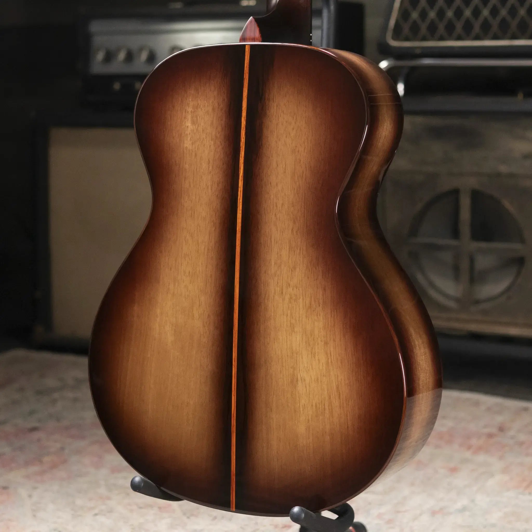 Taylor Custom Shop C12e 12-Fret 2025 Catch Event #10 Grand Concert Acoustic/Electric Guitar - Black Limba/Sinker Cypress with Hardshell Case