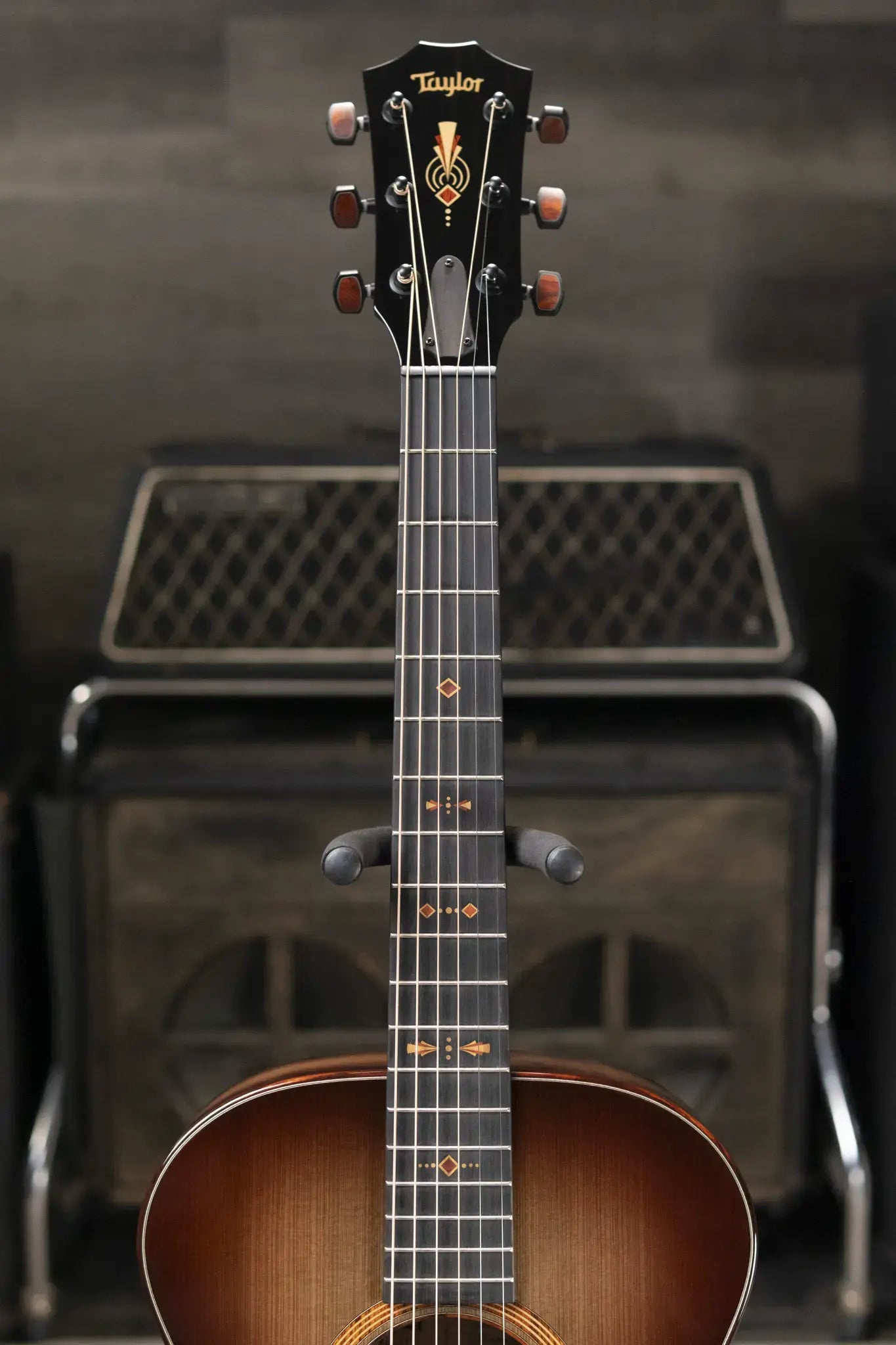 Taylor "The Monument" 1 of 20 C12e 12-Fret 2025 Catch Event #10 Grand Concert Acoustic/Electric Guitar - Black Limba/Sinker Cypress with Hardshell Case