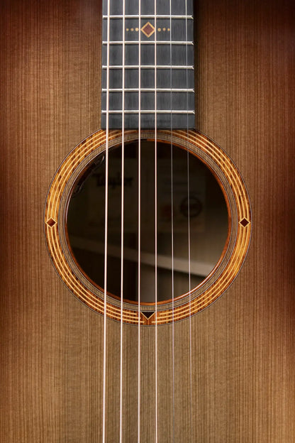 Taylor "The Monument" 1 of 20 C12e 12-Fret 2025 Catch Event #10 Grand Concert Acoustic/Electric Guitar - Black Limba/Sinker Cypress with Hardshell Case