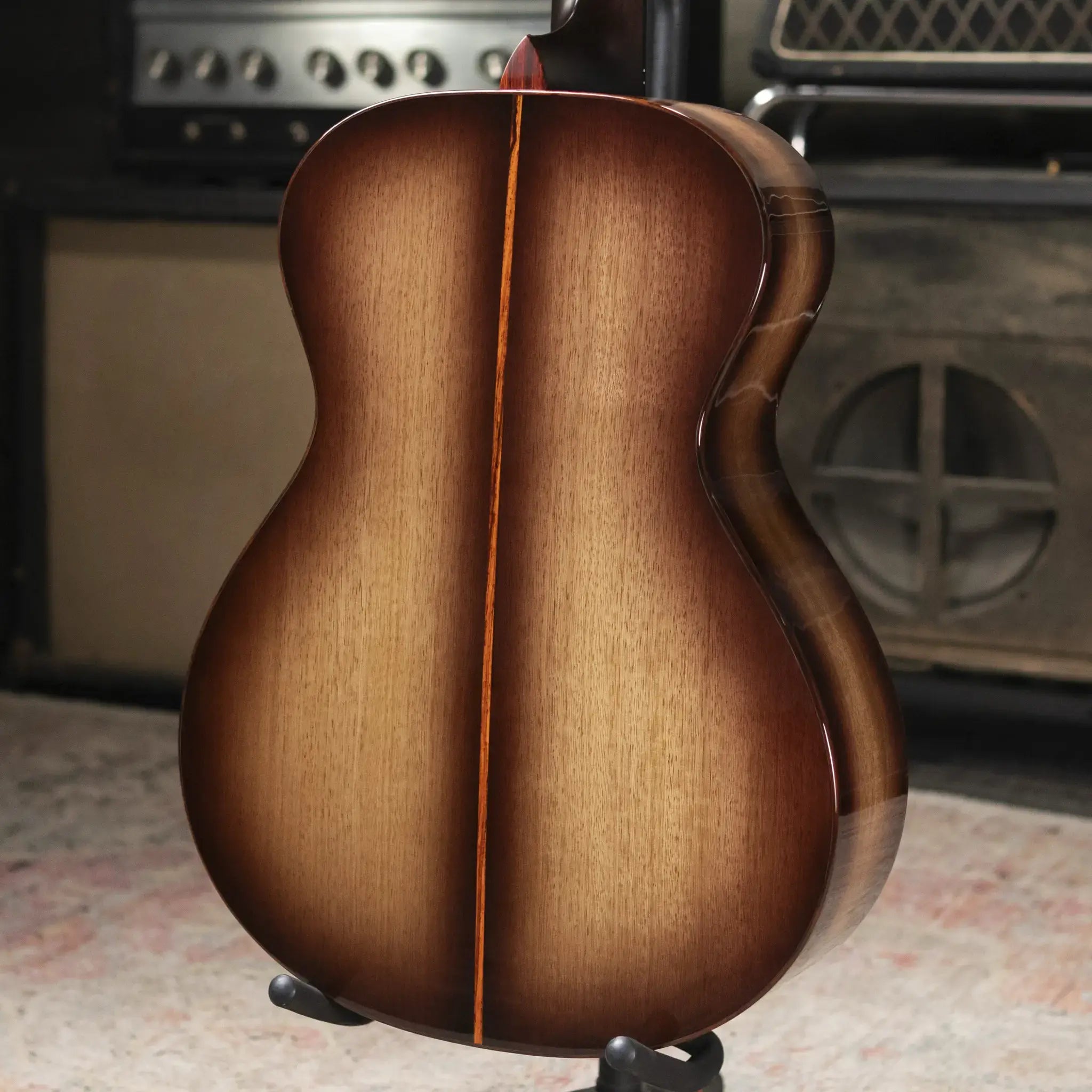 Taylor Custom Shop C12e 12-Fret 2025 Catch Event #10 Grand Concert Acoustic/Electric Guitar - Black Limba/Sinker Cypress with Hardshell Case