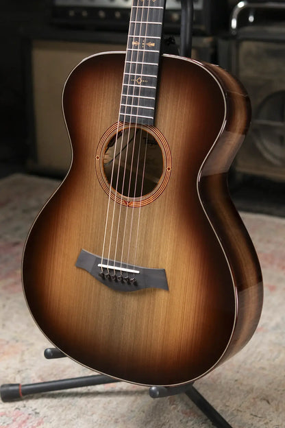 Taylor "The Monument" 1 of 20 C12e 12-Fret 2025 Catch Event #10 Grand Concert Acoustic/Electric Guitar - Black Limba/Sinker Cypress with Hardshell Case