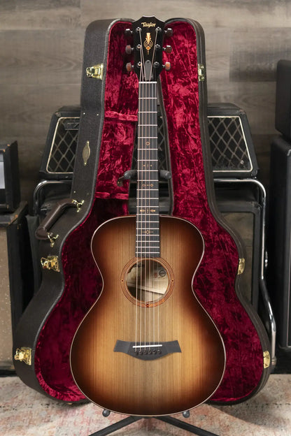 Taylor "The Monument" 1 of 20 C12e 12-Fret 2025 Catch Event #10 Grand Concert Acoustic/Electric Guitar - Black Limba/Sinker Cypress with Hardshell Case