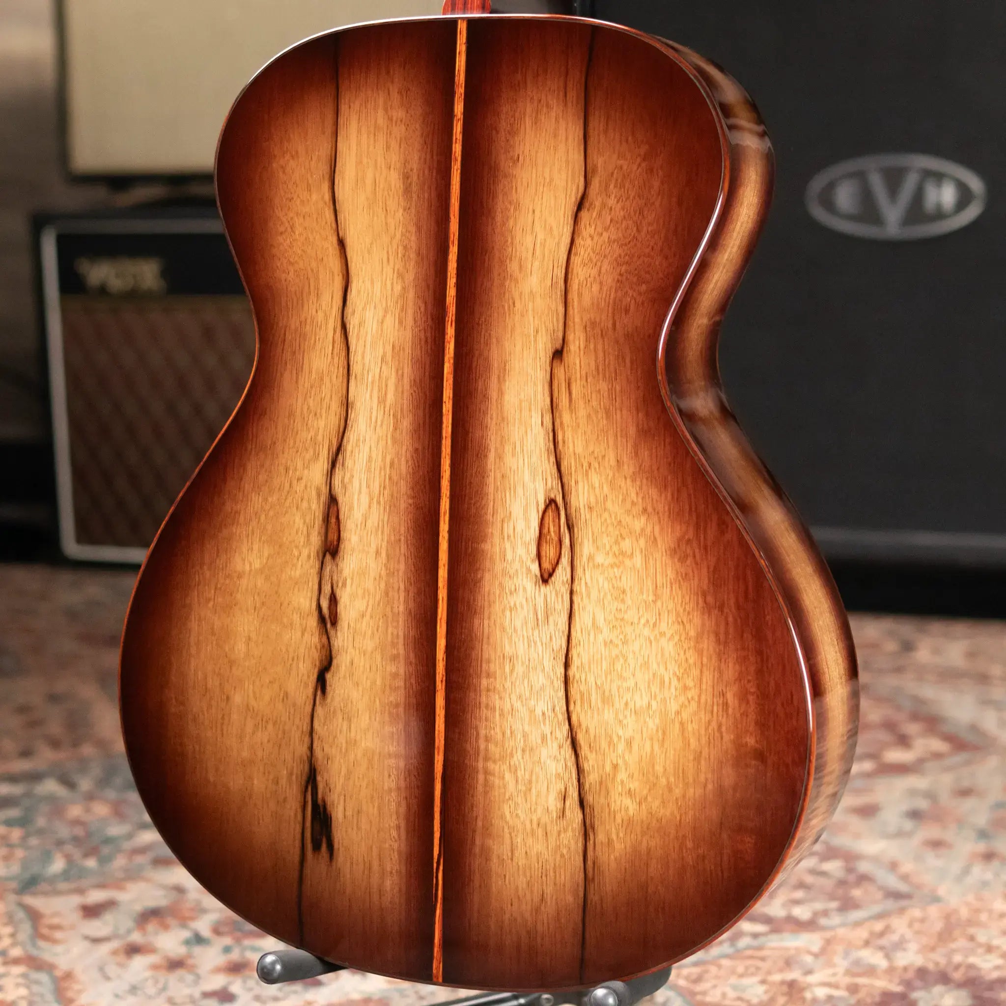 Taylor Custom Shop C12e 12-Fret 2025 Catch Event #10 Grand Concert Acoustic/Electric Guitar - Black Limba/Sinker Cypress with Hardshell Case