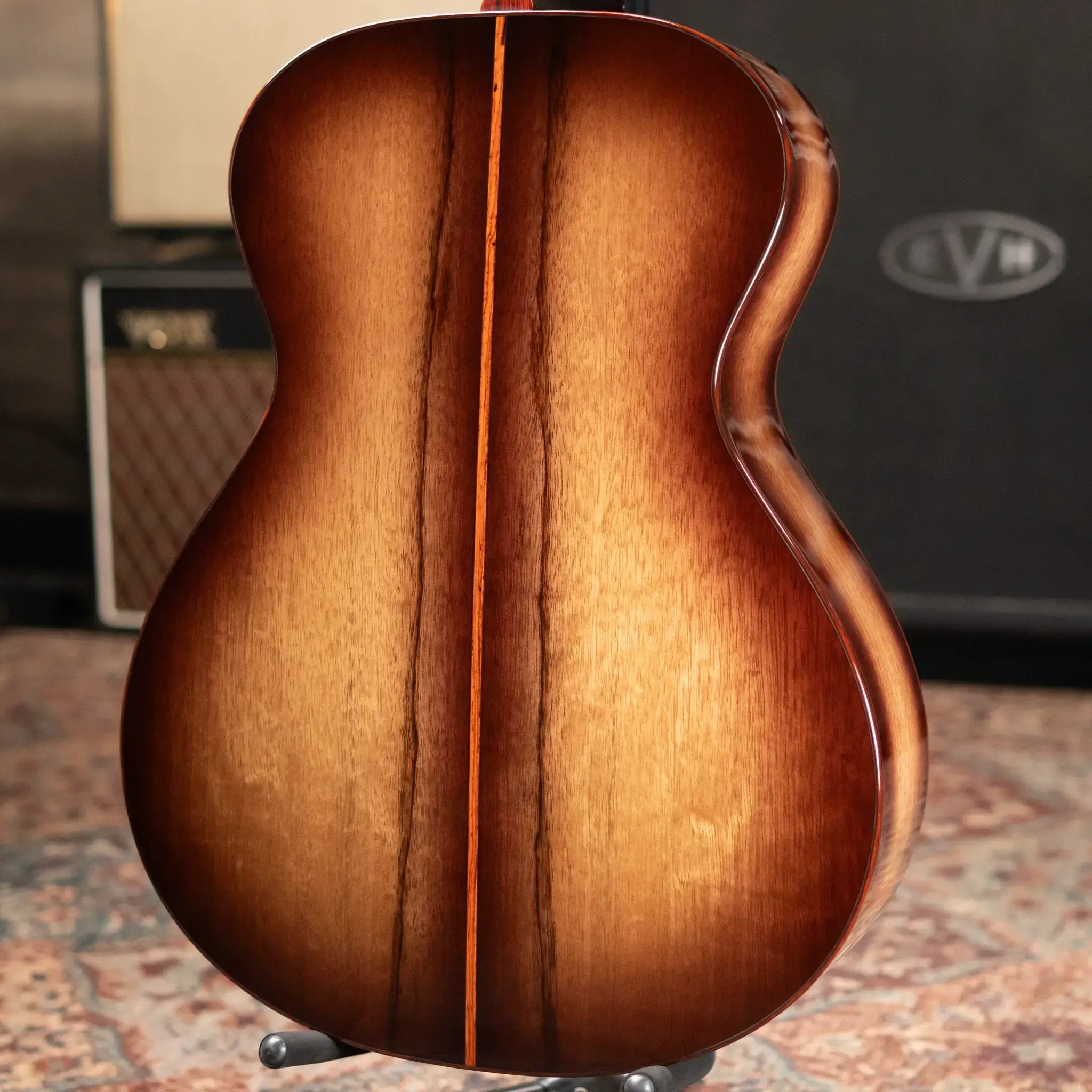 Taylor Custom Shop C12e 12-Fret 2025 Catch Event #10 Grand Concert Acoustic/Electric Guitar - Black Limba/Sinker Cypress with Hardshell Case