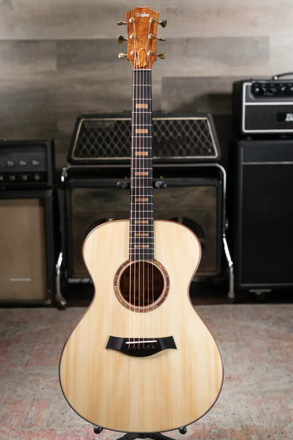 Taylor Custom Shop C12e Mahogany/Adirondack Grand Concert Acoustic/Electric with Hardshell Case