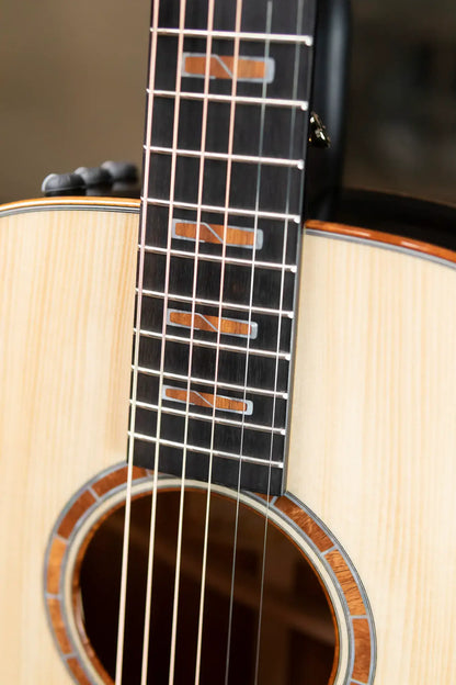 Taylor Custom Shop C12e Mahogany/Adirondack Grand Concert Acoustic/Electric with Hardshell Case
