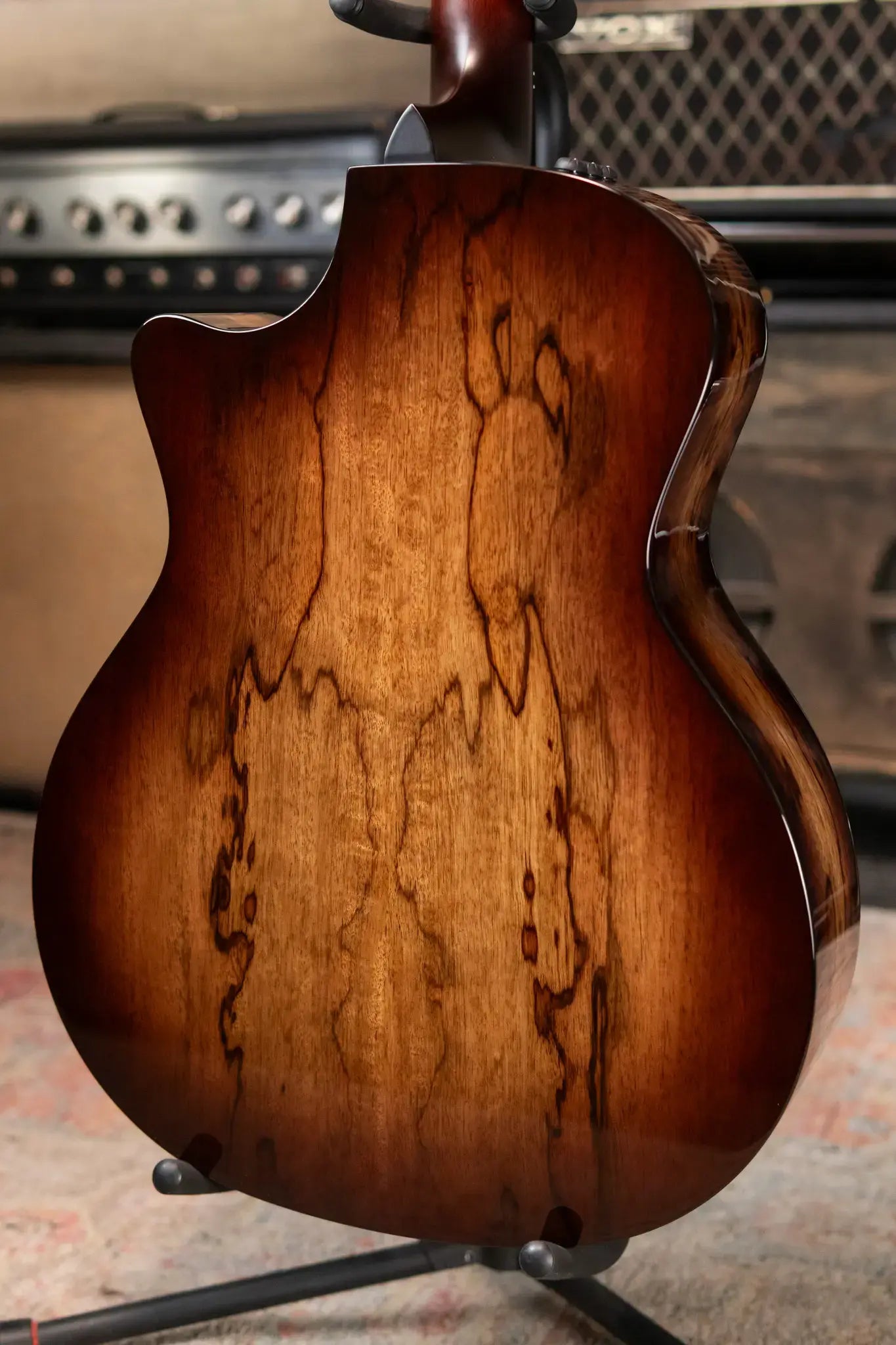Taylor “Canela” 1 of 20 Custom Shop C14ce 2025 Catch Event #3 Grand Auditorium Acoustic/Electric Guitar - Black Limba/Redwood Hardshell Case