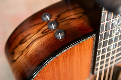 Taylor “Canela” 1 of 20 Custom Shop C14ce 2025 Catch Event #3 Grand Auditorium Acoustic/Electric Guitar - Black Limba/Redwood Hardshell Case