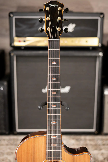 Taylor Custom Shop C14ce B6028 2026 Catch Custom #28 Grand Audtorium Acoustic/Electric Guitar - Sinker Redwood/Walnut with Hardshell Case