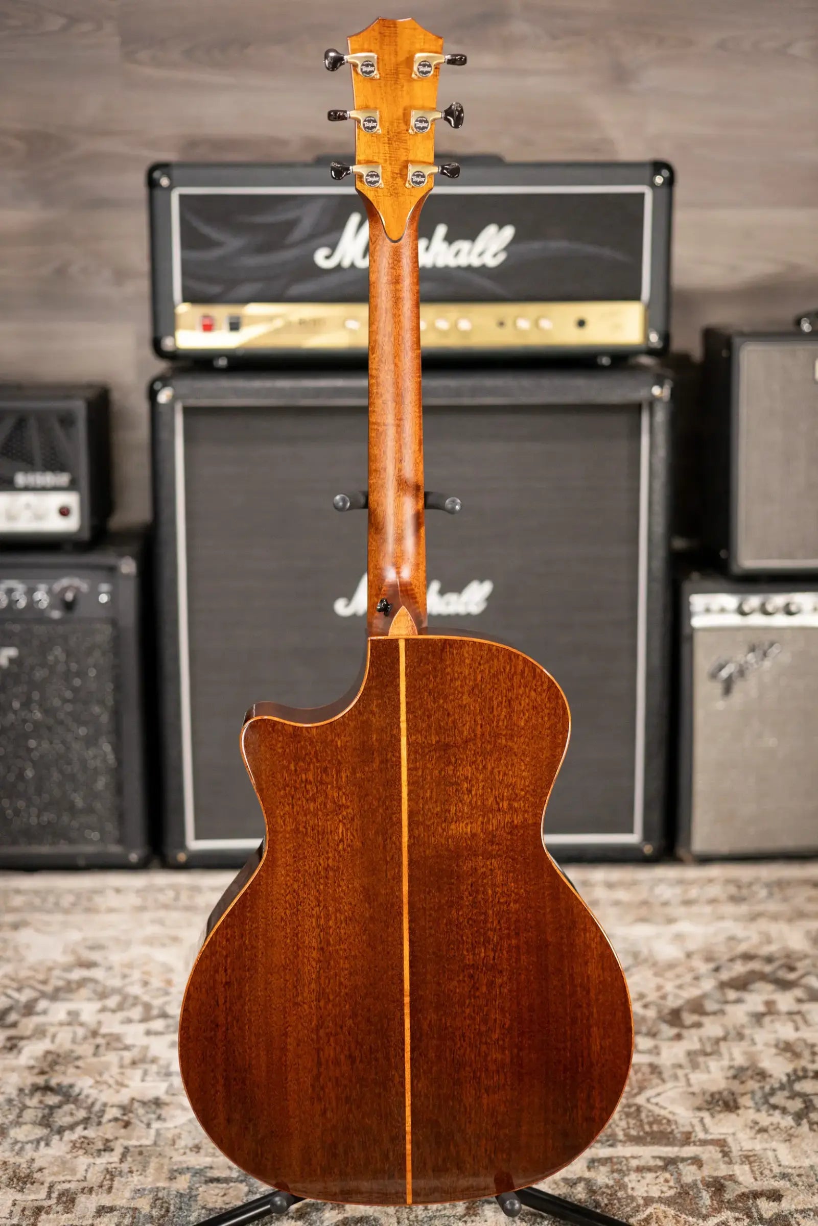 Taylor Custom Shop C14ce B6028 2026 Catch Custom #28 Grand Audtorium Acoustic/Electric Guitar - Sinker Redwood/Walnut with Hardshell Case