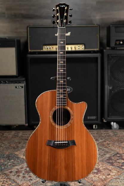 Taylor Custom Shop C14ce B6028 2026 Catch Custom #28 Grand Audtorium Acoustic/Electric Guitar - Sinker Redwood/Walnut with Hardshell Case