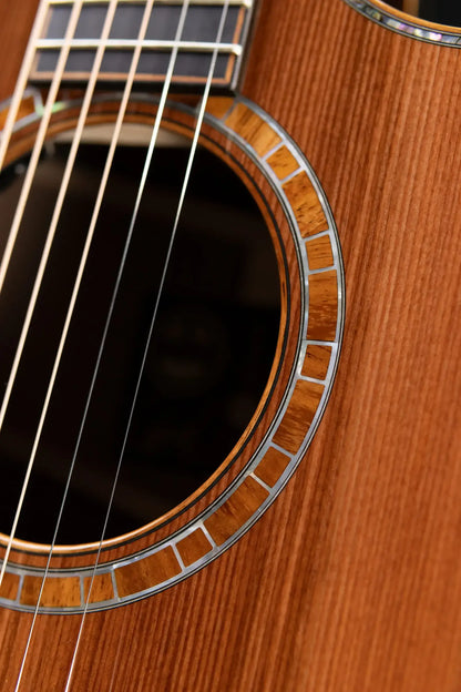 Taylor Custom Shop C14ce B6028 2026 Catch Custom #28 Grand Audtorium Acoustic/Electric Guitar - Sinker Redwood/Walnut with Hardshell Case