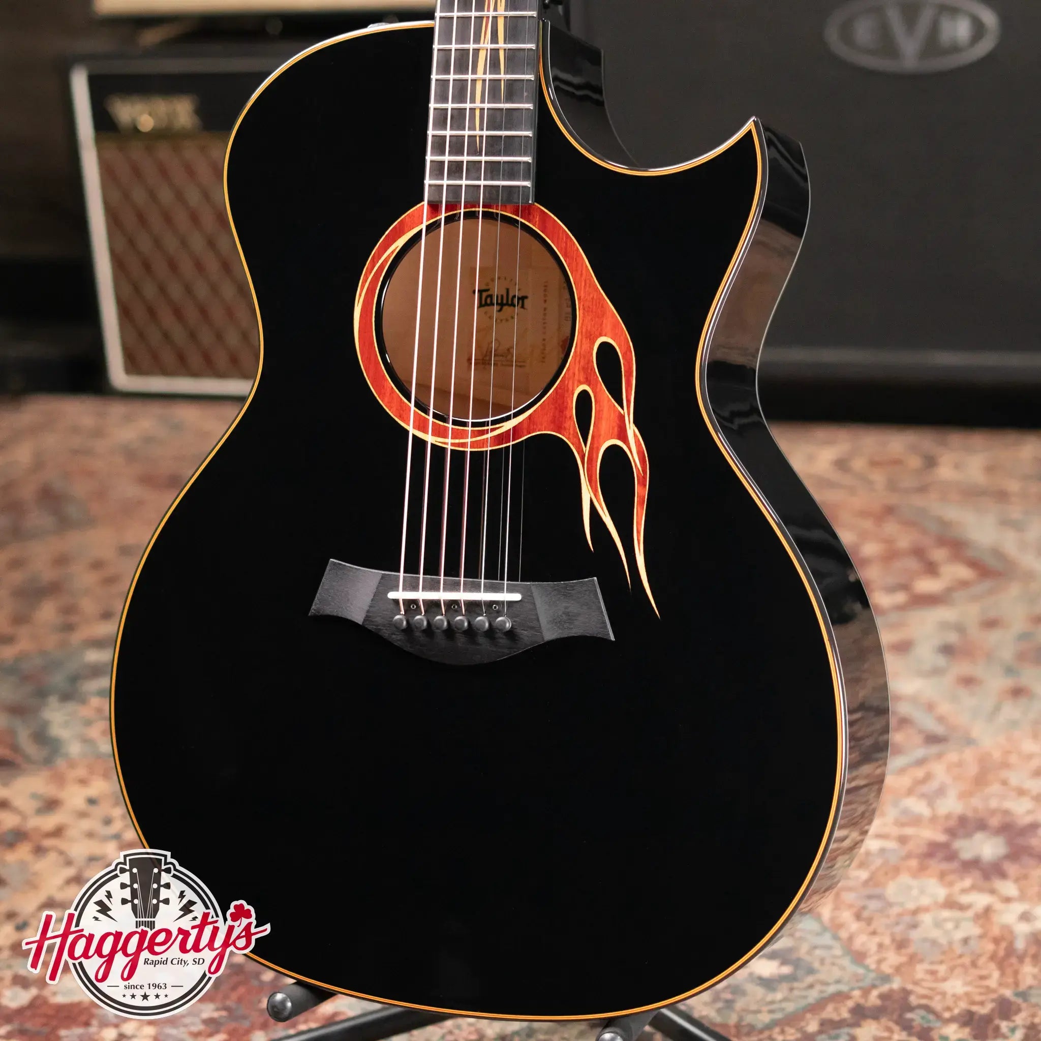 Taylor Custom Shop C14ce Catch Event #34 Grand Auditorium Acoustic/Electric Guitar - Sitka Spruce/Maple with Hardshell Case