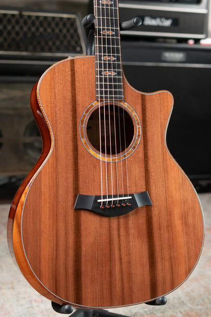 Taylor Custom Shop C14ce Cocobolo/Sinker Redwood Grand Auditorium Acoustic/Electric Guitar with Hardshell Case