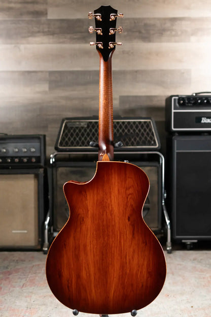 Taylor Custom Shop C14ce Cocobolo/Sinker Redwood Grand Auditorium Acoustic/Electric Guitar with Hardshell Case