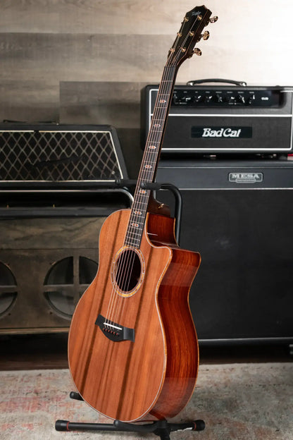 Taylor Custom Shop C14ce Cocobolo/Sinker Redwood Grand Auditorium Acoustic/Electric Guitar with Hardshell Case