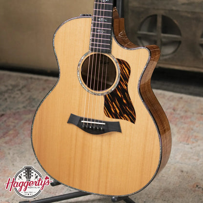 Taylor Custom Shop C14ce Grand Auditorium 2025 Catch Event #28 Acoustic/Electric Guitar - Cedar/AA Koa with Hardshell Case