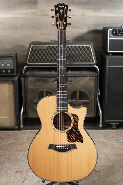 Taylor Custom Shop C14ce Grand Auditorium 2025 Catch Event #28 Acoustic/Electric Guitar - Cedar/AA Koa with Hardshell Case