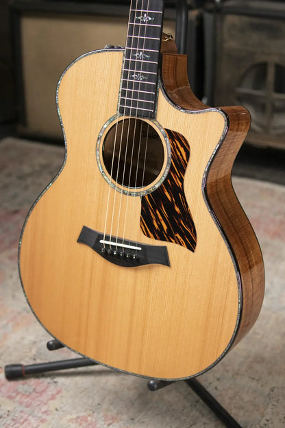 Taylor Custom Shop C14ce Grand Auditorium 2025 Catch Event #28 Acoustic/Electric Guitar - Cedar/AA Koa with Hardshell Case