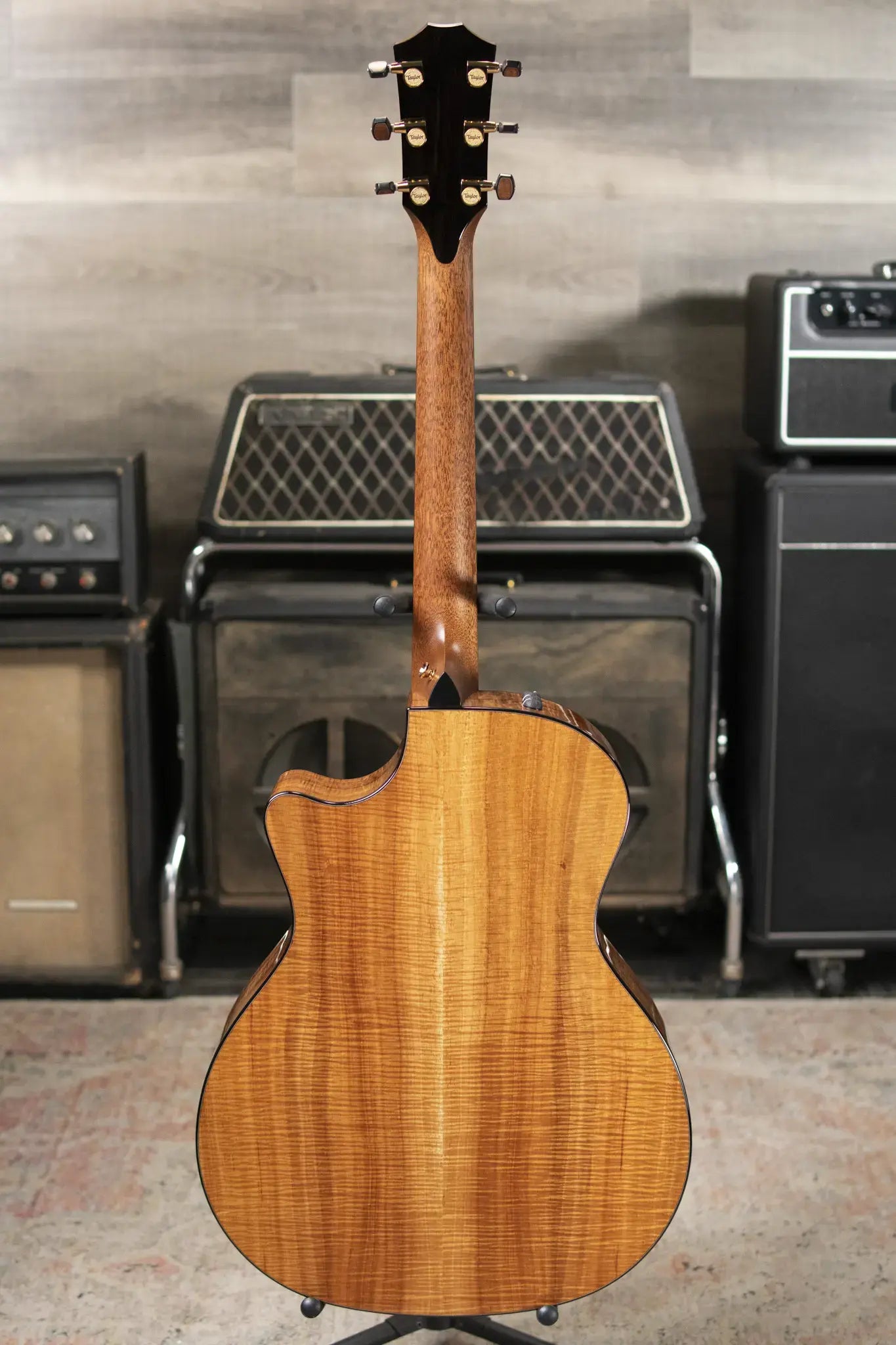 Taylor Custom Shop C14ce Grand Auditorium 2025 Catch Event #28 Acoustic/Electric Guitar - Cedar/AA Koa with Hardshell Case