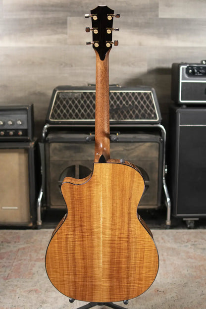 Taylor Custom Shop C14ce Grand Auditorium 2025 Catch Event #28 Acoustic/Electric Guitar - Cedar/AA Koa with Hardshell Case