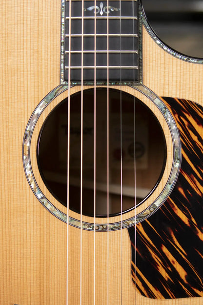 Taylor Custom Shop C14ce Grand Auditorium 2025 Catch Event #28 Acoustic/Electric Guitar - Cedar/AA Koa with Hardshell Case