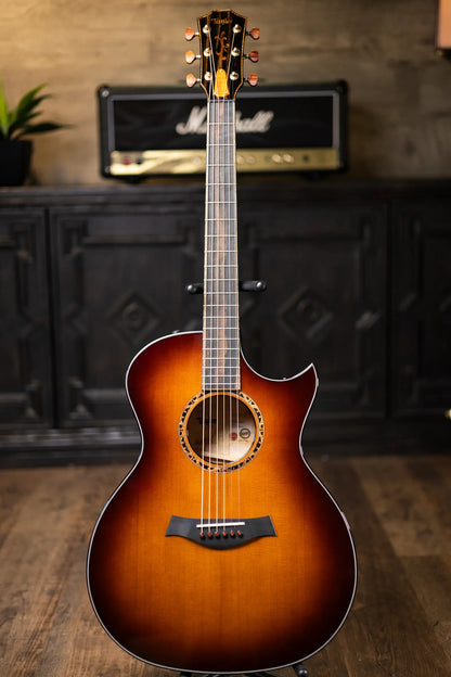 Taylor Custom Shop C14ce Maple/Sitka Grand Auditorium Acoustic/Electric Guitar with Hardshell Case