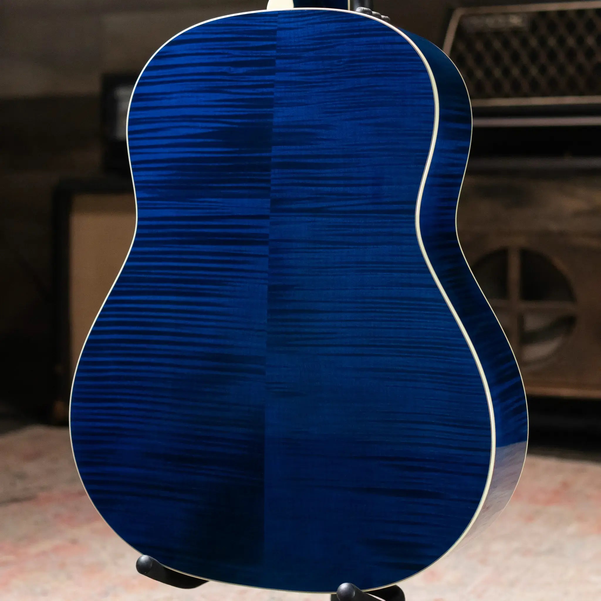 Taylor Custom Shop C17e 2025 Catch Event #41 Grand Pacific Acoustic/Electric Guitar - Living Blue Jewel with Circa 74 Amp and Hardshell Case - Floor Model