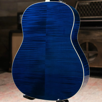 Taylor Custom Shop C17e 2025 Catch Event #41 Grand Pacific Acoustic/Electric Guitar - Living Blue Jewel with Circa 74 Amp and Hardshell Case - Floor Model