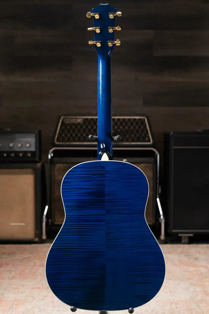 Taylor Custom Shop C17e 2025 Catch Event #41 Grand Pacific Acoustic/Electric Guitar - Living Blue Jewel with Circa 74 Amp and Hardshell Case - Floor Model
