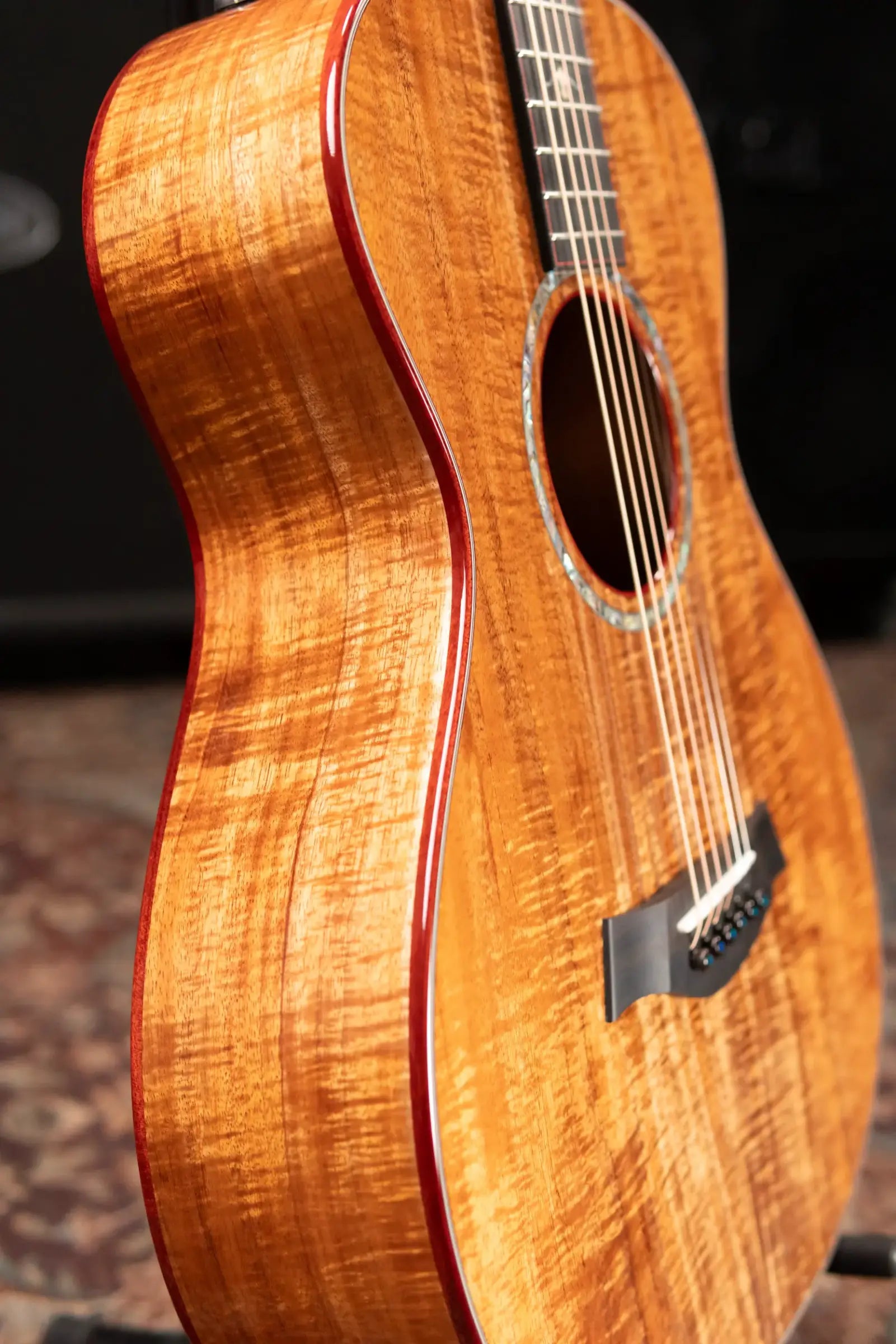 Taylor Custom Shop C22e Catch Event #40 12-Fret Grand Concert Acoustic/Electric Guitar - AA Koa with Hardshell Case