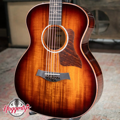 Taylor Catch Custom #44 C24e Grand Auditorium Baritone-8 8-String Acoustic/Electric Guitar - Figured Blackwood with Hardshell Case