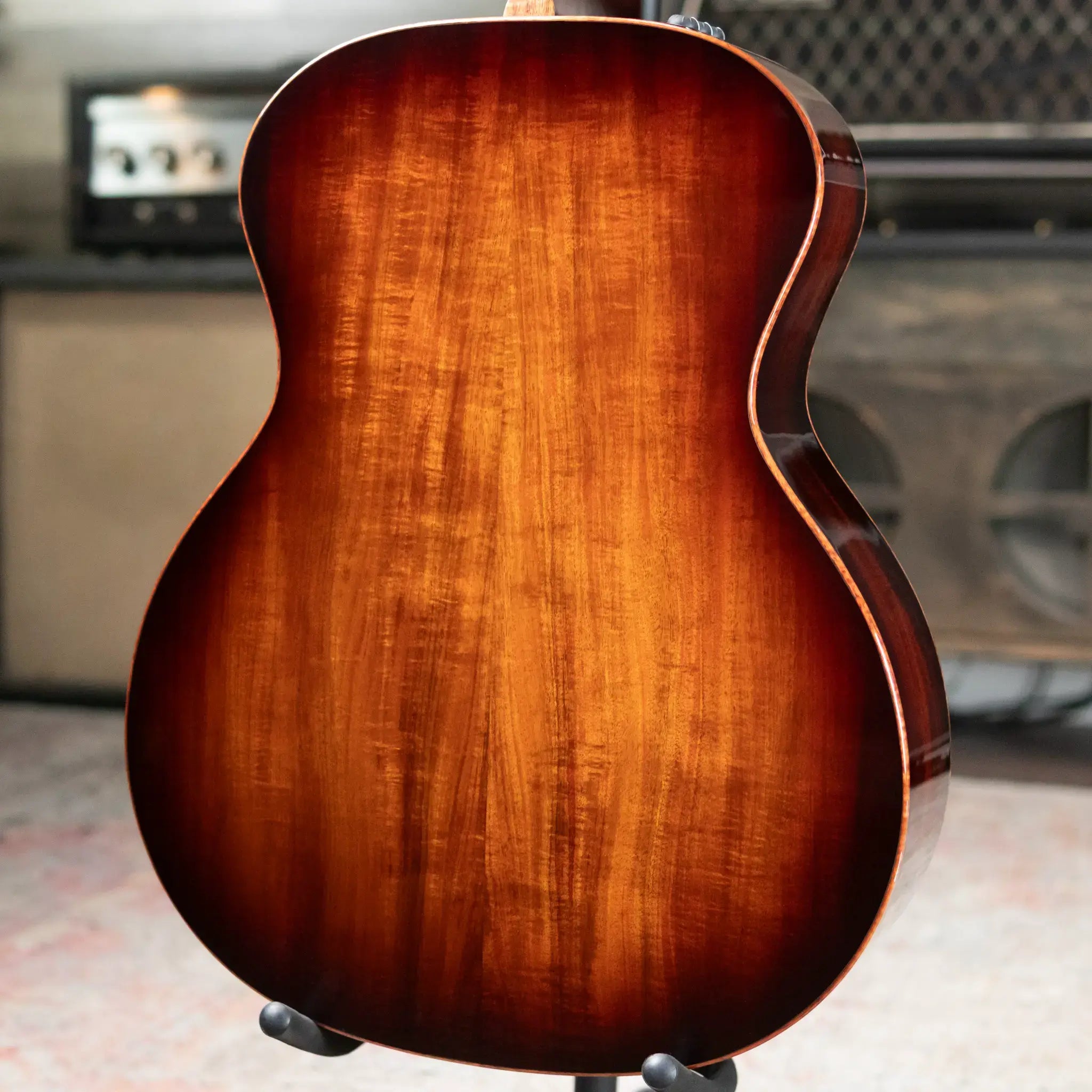 Taylor Custom Shop C24e Grand Auditorium Baritone-8 8-String Acoustic/Electric Guitar - Figured Blackwood with Hardshell Case
