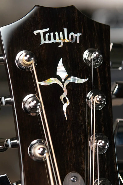 Taylor Custom Shop C24e Grand Auditorium Baritone-8 8-String Acoustic/Electric Guitar - Figured Blackwood with Hardshell Case