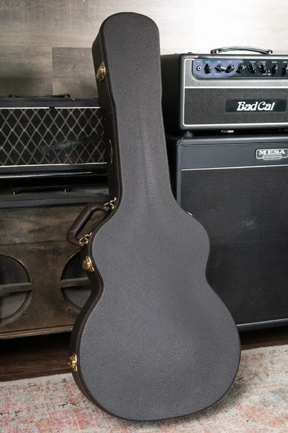 Taylor Custom Shop C24e Grand Auditorium Baritone-8 8-String Acoustic/Electric Guitar - Figured Blackwood with Hardshell Case