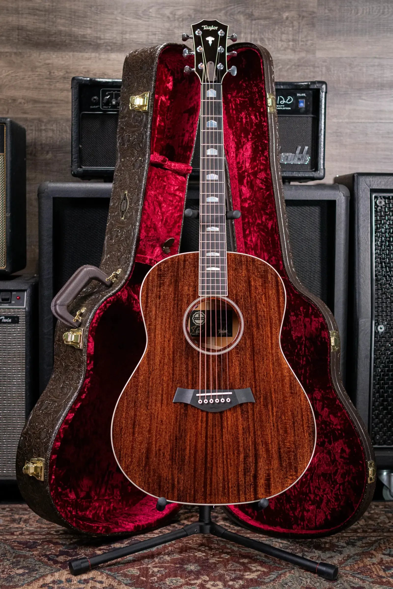 Taylor Custom Shop C27e B6030 2026 Catch Custom #30 Grand Pacific Acoustic/Electric Guitar - Mahogany with Hardshell Case
