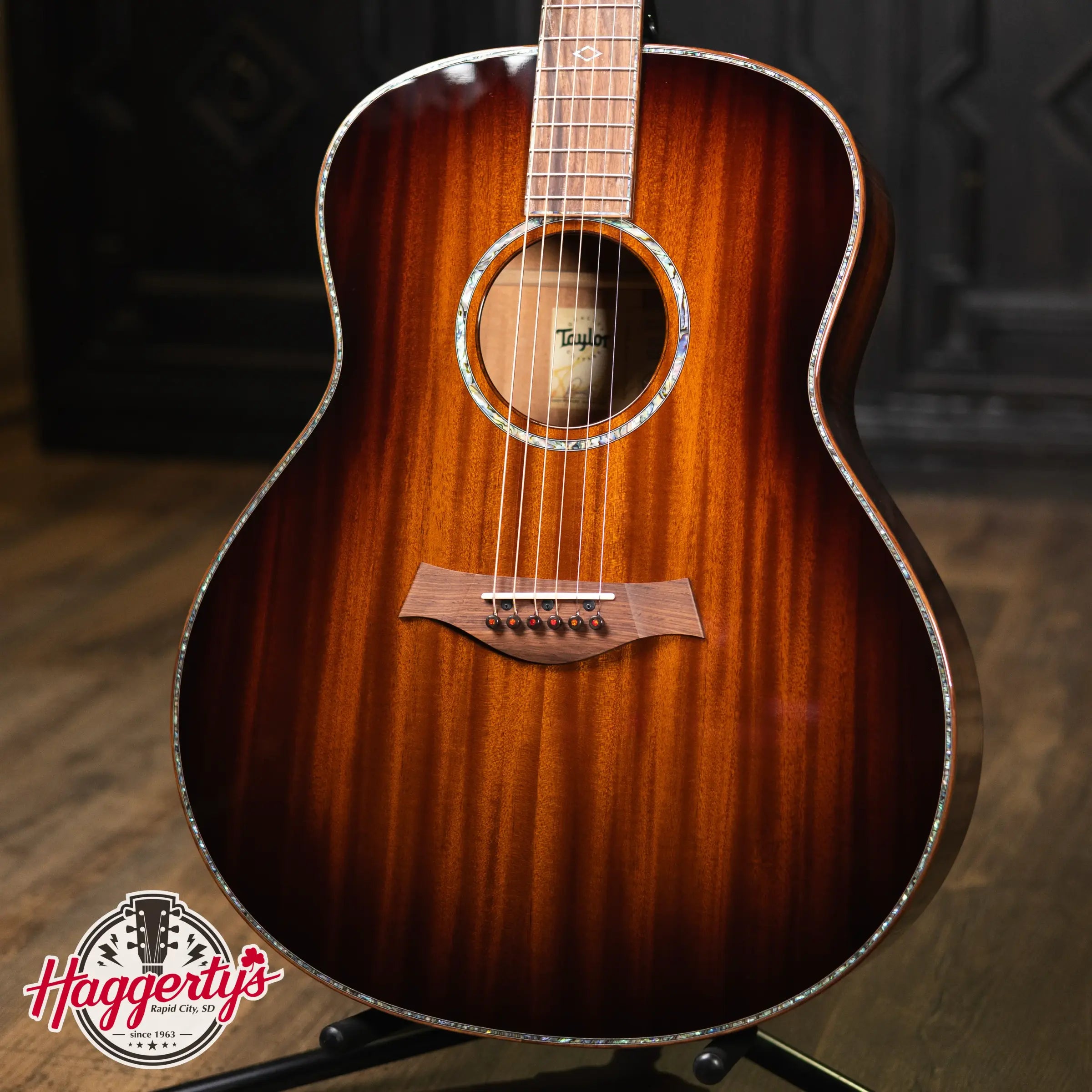 Taylor ‘25 Catch Custom C28e #24 Grand Orchestra Mahogany Acoustic/Electric Guitar with Hardshell Case