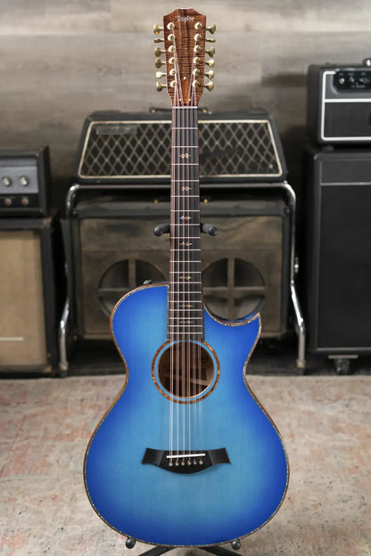 Taylor Custom Shop C52ce 12-Fret 2025 Catch Event #1 Grand Concert 12-String Lutz/Quilt Maple Acoustic/Electric Guitar with Hardshell Case