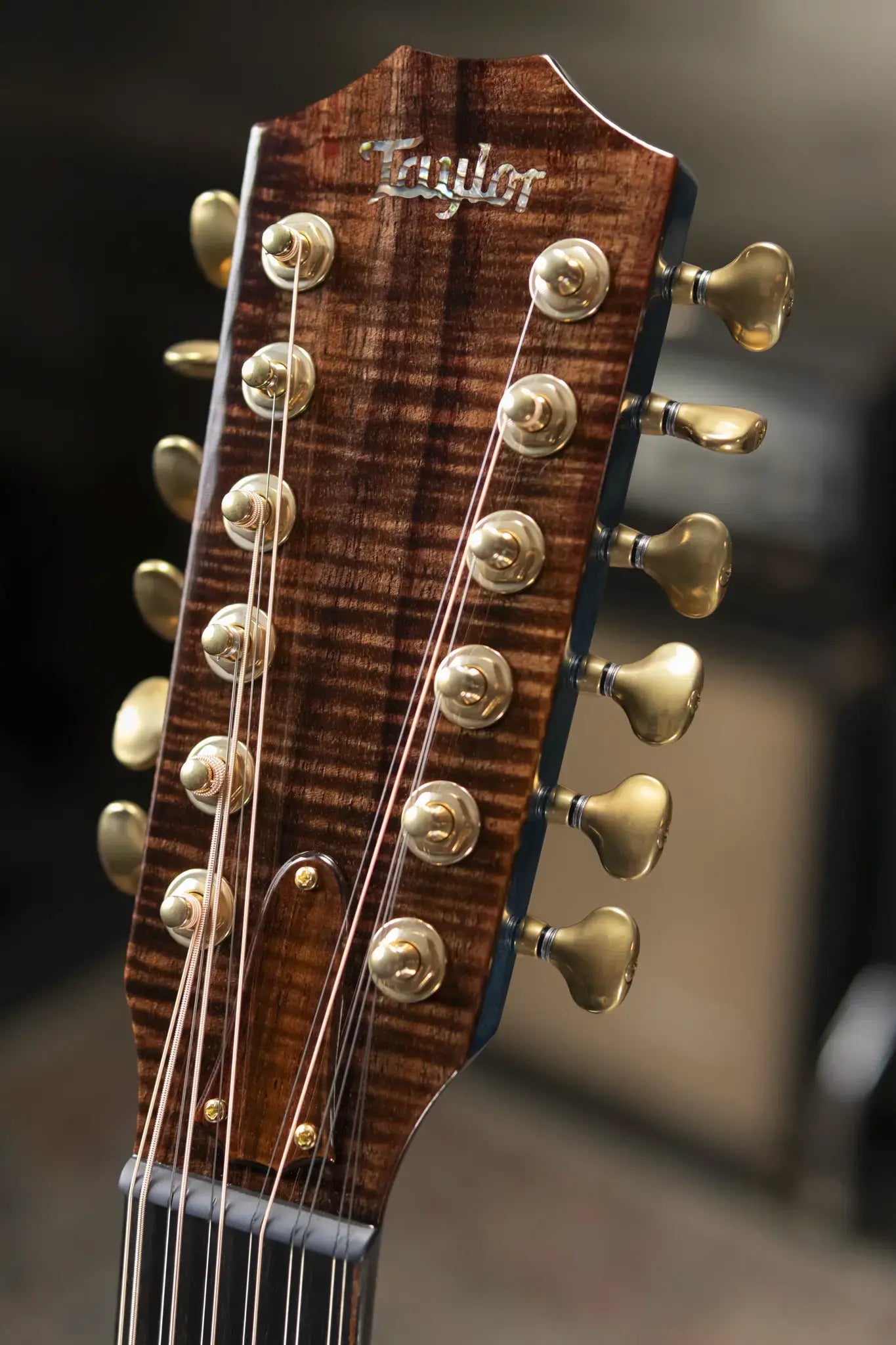 Taylor Custom Shop C52ce 12-Fret 2025 Catch Event #1 Grand Concert 12-String Lutz/Quilt Maple Acoustic/Electric Guitar with Hardshell Case