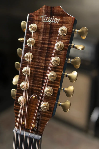 Taylor Custom Shop C52ce 12-Fret 2025 Catch Event #1 Grand Concert 12-String Lutz/Quilt Maple Acoustic/Electric Guitar with Hardshell Case