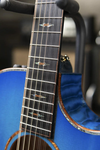 Taylor Custom Shop C52ce 12-Fret 2025 Catch Event #1 Grand Concert 12-String Lutz/Quilt Maple Acoustic/Electric Guitar with Hardshell Case