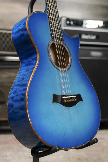 Taylor Custom Shop C52ce 12-Fret 2025 Catch Event #1 Grand Concert 12-String Lutz/Quilt Maple Acoustic/Electric Guitar with Hardshell Case
