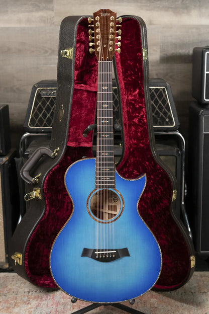 Taylor Custom Shop C52ce 12-Fret 2025 Catch Event #1 Grand Concert 12-String Lutz/Quilt Maple Acoustic/Electric Guitar with Hardshell Case